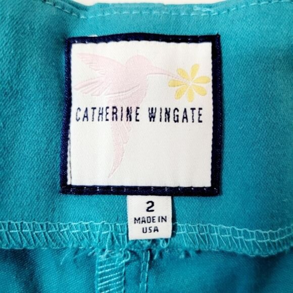 Catherine Wingate Golf Apparel  Shorts Size 2 - Picture 3 of 4